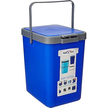Nayasa Door Dustbin Big 18 Ltrs. - Mono Blue : Amazon.in: Home & Kitchen