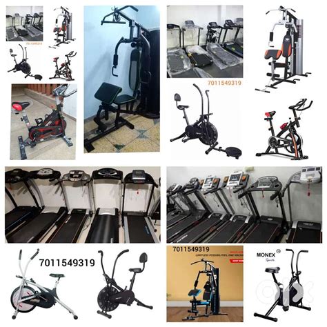 All gym equipment treadmill and exercise cycle - Gym & Fitness - 1787142255