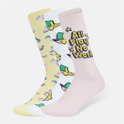 Men’s Playboy Themed Ribbed Crew Socks – SocksXpress