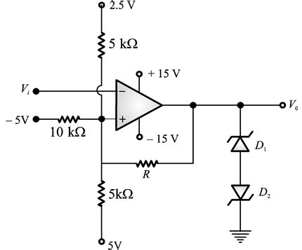 In the circuit shown below Op-Amp is ideal.If breakdown voltage and cut ...