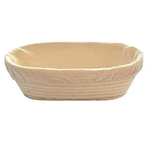 10" Banneton Brotform Bread Dough Proofing Rising Rattan Basket and ...