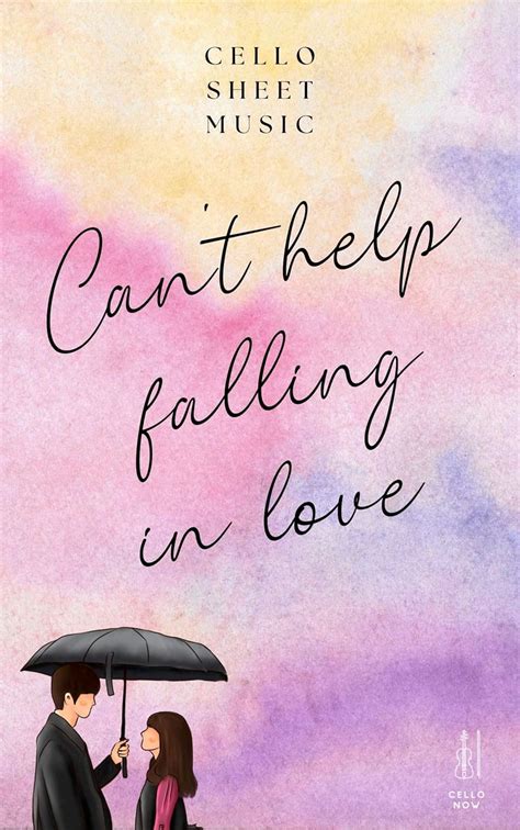 Can't help falling in love | Cello sheet music : Crazy Rich Asians ...