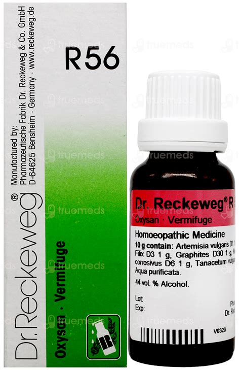 Dr Reckeweg R56 Worms Drop 22 Ml - Uses, Side Effects, Dosage, Price ...