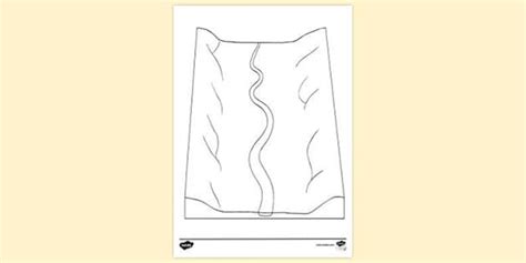Flood Plain Colouring Sheet | Colouring Sheets - Twinkl