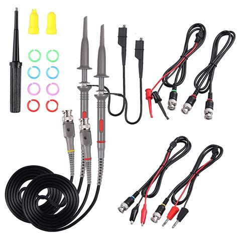Universal Oscilloscope Probe with Accessories Kit 100MHz Oscilloscope ...