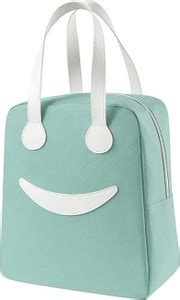 Flipkart.com | RISHAV HANDICRAFTS Insulated Canvas Smiley Lunch Bags ...