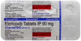 Etorvel 90 Tablet 10: Uses, Side Effects, Price & Substitutes