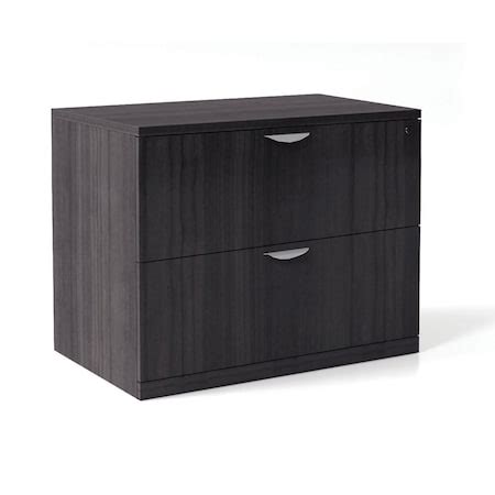 Officesource OS Laminate Lateral Files 2 Drawer Lateral File OS112CG | Zoro