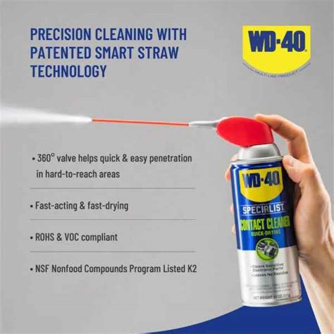 PIDILITE WD-40 Specialist® All Purpose Contact Cleaner 400ml - Buy Now ...