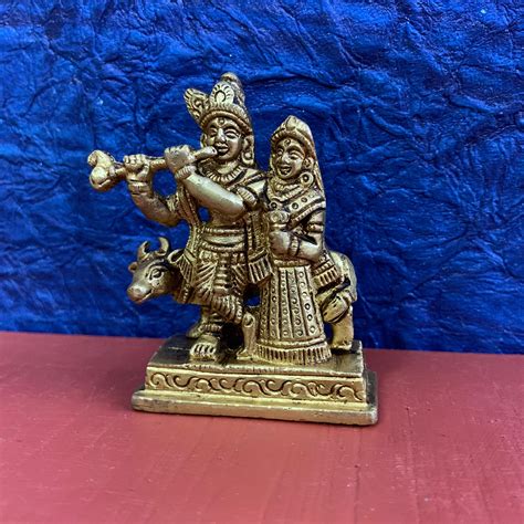 Radha Krishna with Cow - RB26 – Decor Duniya
