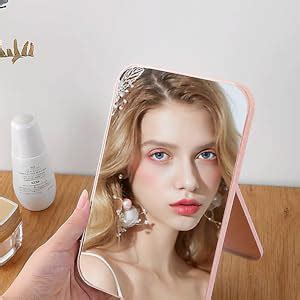 VATSHVI Makeup Mirror Table Desk Vanity,8-Inch Portable Folding Mirror ...