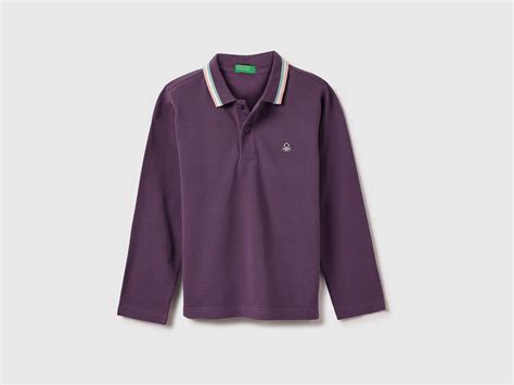 Boys Regular Fit Polo Neck Solid T-Shirt – United Colors of Benetton Store