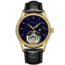 AESOP Mens Luxury starry sky dial Tourbillon 7049 - Rose Golden – DREAM ...