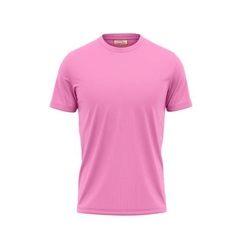 Plain Round Neck Pink. – Next Print