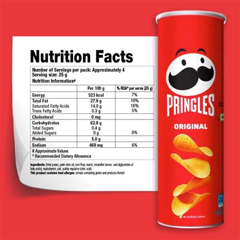 Pringles Potato Chips Original Flavour - 107gm – NagaBazaar™