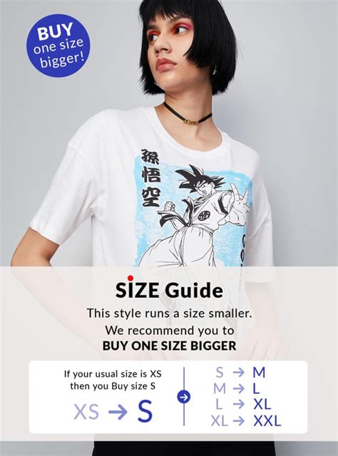 Buy Women Dragon Ball-Z Printed Boxy T-shirt Online at just Rs. 499.0 ...