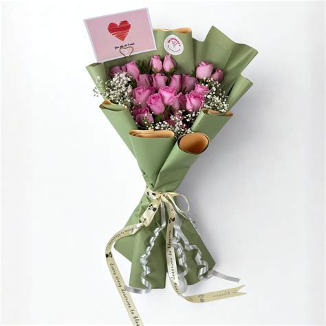 Blush Harmony 20 Pink Roses – BLOMMAFY