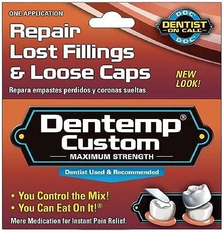 Dentemp Maximum Strength Custom Repair Lost Fillings & Loose Caps - 1 ...