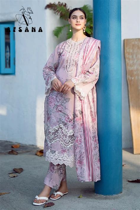 Afsana Karachi Lawn 02 Wholesale Readymade Indian Pakistani Suits Combo ...
