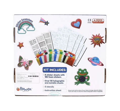 Shop Hamleys Snazzy Sticker Scratcherz DIY Art & Craft Kits for Kids ...