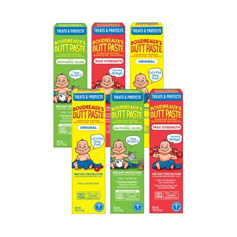 Boudreaux's Butt Paste Diaper Rash Ointment Variety India | Ubuy