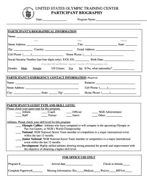 Fillable Online usagym USOC Forms - USA Gymnastics - usagym Fax Email ...