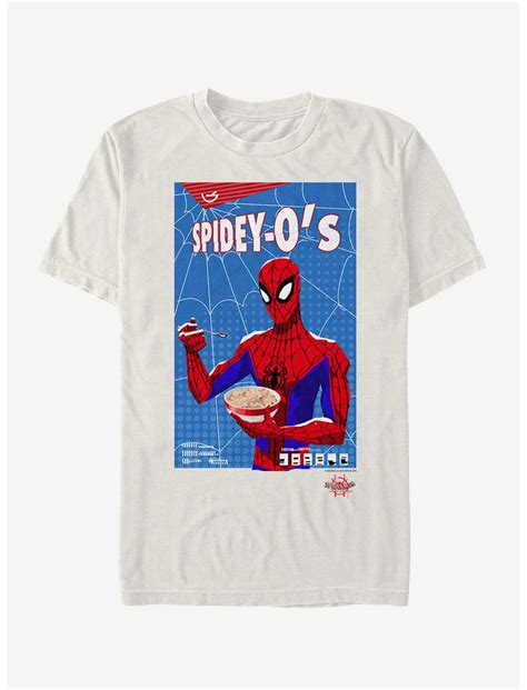 Marvel Spider-Man: Into The Spider-Verse Spidey Cereal T-Shirt | Hot Topic
