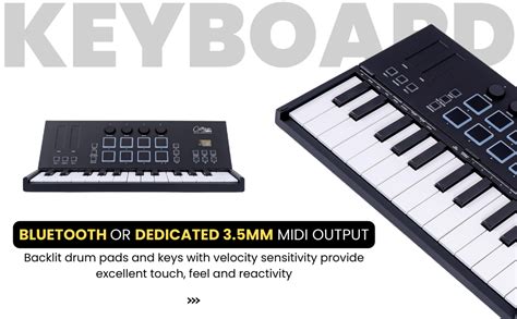Carry-on Folding Controller 25 Midi Over USB Keyboard Controller (FC25 ...