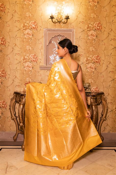 Pure Banarasi Katan Silk Saree | Handloom Sarees – Panaya