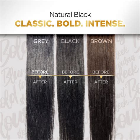 High Shine Conditioning Hair Colour - Natural Black (Shade 1) – BBlunt