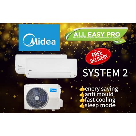 MIDEA inverter air conditioner ALL EASY PRO multi split/system 2 /3/4 ...