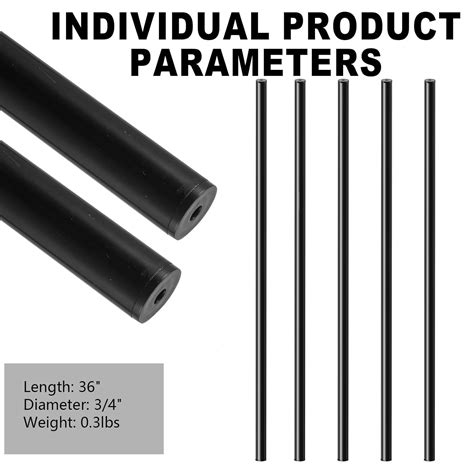 HTWAVE 51 Pack 36 Aluminum Deck Balusters, Hollow Round India | Ubuy