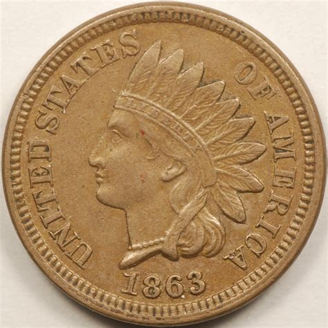 1863 INDIAN CENTS