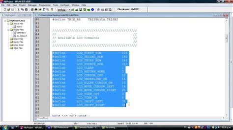 Image result for MPLAB LCD-Display Code