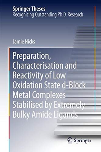 Buy Preparation, Characterisation and Reactivity of Low Oxidation State ...