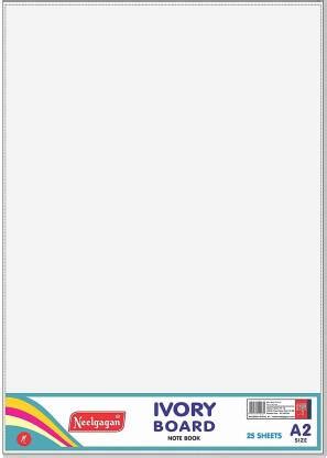 Flipkart.com | NEELGAGAN Ivory Paper A2 Size Plain Paper (42.0 cm X 59. ...