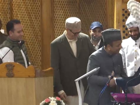 Jammu Kashmir Vidhan Sabha Session; Omar Abdullah Ministers Meeting ...