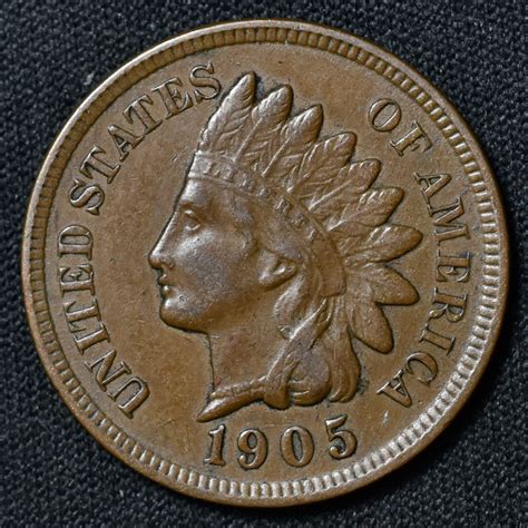 USA, 1905, Indian Head Cent – Holgate Numismatics