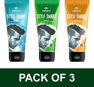VETONI STYLE SMART COMBO PACK 3 Hair Gel - Price in India, Buy VETONI ...