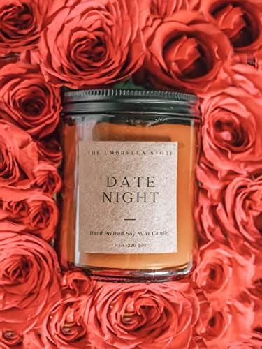 THE UMBRELLA STORE Date Night Scented Candle, Scented Candle for ...