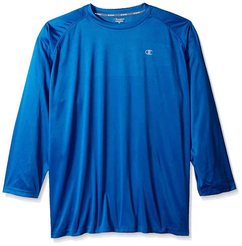 Buy Champion Men's Big and Tall Ls C-Vapoor Crew Open Cuff Lc c,Winter ...