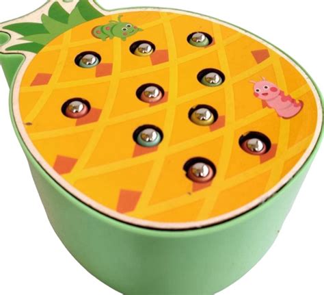 Pineapple Insect Catcher Magnetic Toy: Fun & Learning for Toddlers ...