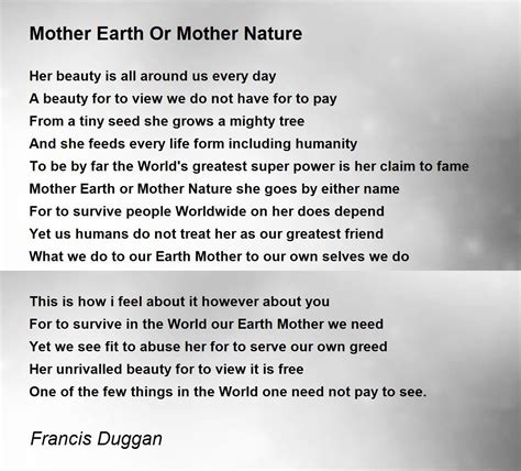 Famous Poems About Mother Nature In English - Infoupdate.org