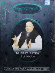 Nusrat Fateh Ali Khan - Maestros: Live at the Kufa Gallery, London (CD ...