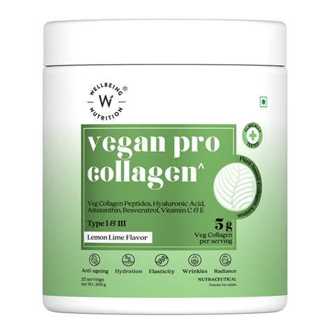 Vegan Pro Collagen Powder - Helps Reduce Wrinkles | Clinically Proven