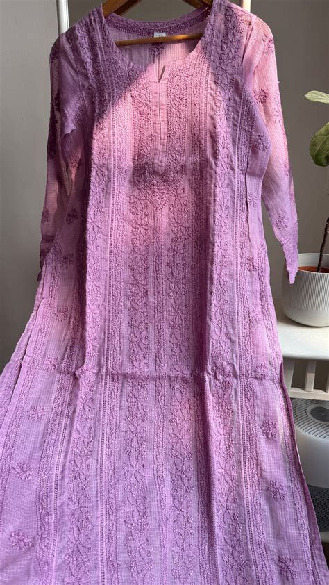 Kota Soft Cotton Chikankari Kurti | CHAND Collection
