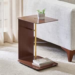 Home Centre Margo Accent Table - Brown | Mild Steel | Brown : Amazon.in ...