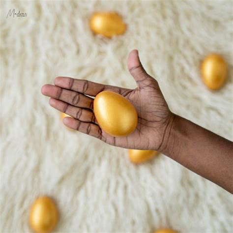 Golden Egg Set Of 2 – Madras Prop Store