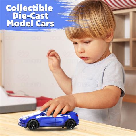 Metal Pull Back Toy Die-cast Model Car (Tesla) – Wembley Toys