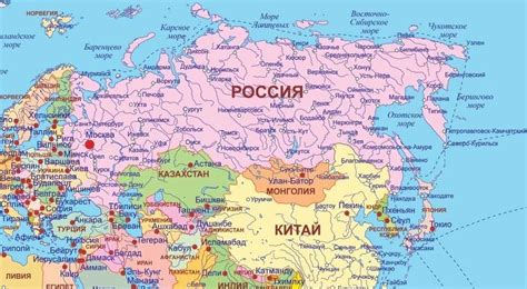 Карта россии с городами на весь экран в хорошем качестве географическая